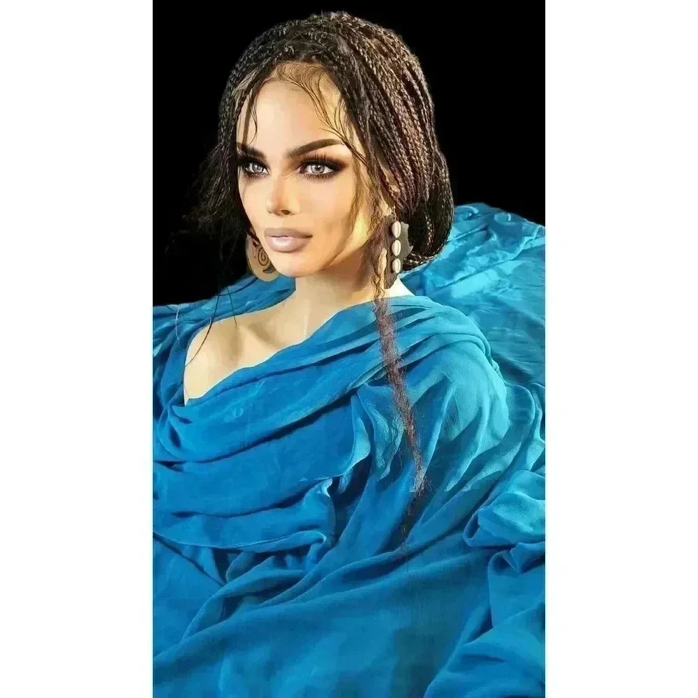 Pain-Free 22" Knotless Box Braids with Lace Closure and Baby Hair - Instant, NWT - Picture 3 of 15